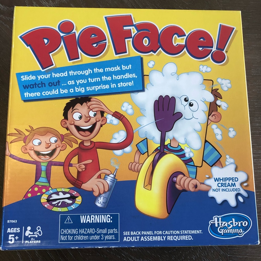 Pie face